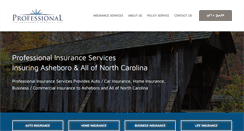 Desktop Screenshot of proinsurancenc.com
